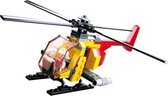 Sluban Helikopter Junior 25,1 Cm Rood/geel 100-delig