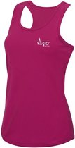 FitProWear Sporthemd Donker Roze Maat M - Dames - Sportkleding - Polyester - Hemden - Mouwloos -