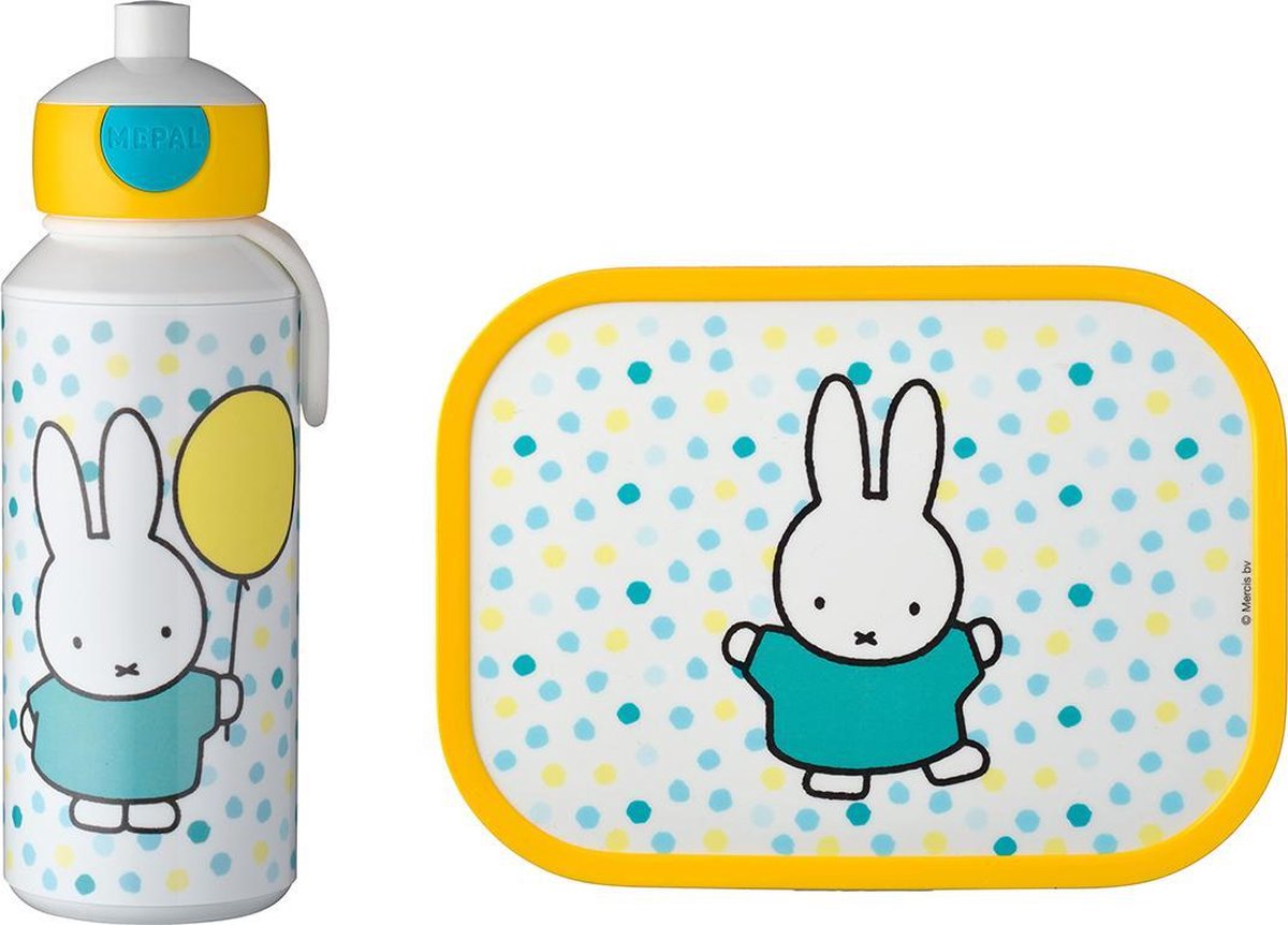 Mepal Campus Set Déjeuner Unicorn – Bouteille Pop-up 400 Ml + Panier-repas 750 Ml Avec Boîte Bento Et Fourchette, Idéal École Et Sorties Enfants !