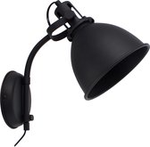 Chericoni - Industria wandlamp - zwart 35 cm