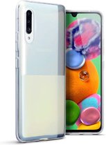 HB Hoesje Geschikt voor Samsung Galaxy A90 5G Transparant - Siliconen Back Cover