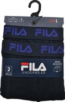 Fila Boxershort 4 stuks - HEREN - Large - Donker blauw