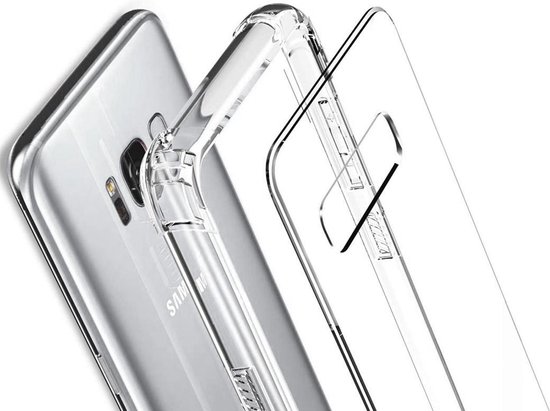 iMoshion Shockproof Case Samsung Galaxy S8 hoesje - Transparant