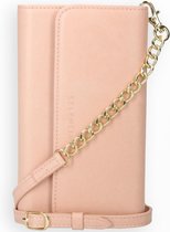 Selencia Eny Uitneembare Vegan Lederen Clutch Samsung Galaxy S10 hoesje - Roze
