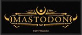 Mastodon - Logo Patch - Zwart