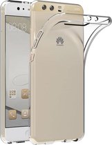 Hoesje Geschikt voor: Huawei P10 Plus - Silicone - Transparant