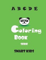 ABCDE coloring book serie for smart kids
