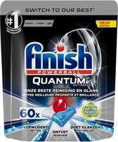 Finish Quantum Ultimate - Vaatwastabletten - Ontvetter - 60 Tabs