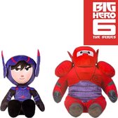 Disney  Big Hero 6 knuffel Baymax en Hiro 28 cm