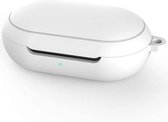 Stevig Samsung Galaxy Buds Siliconen Hoesje Wit