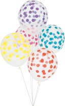 Ballonnen - Bollen multicolor - set 5 - My Little Day - 30cm