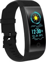 Tijdspeeltgeenrol DY18 - Smartwatch - Hartslagmeter - Bloeddrukmeter - Fitness - Wit
