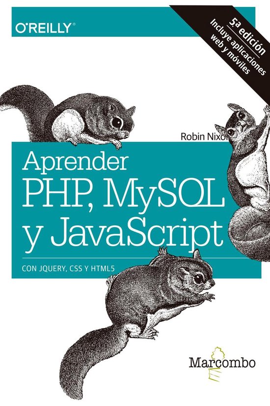 Aprender PHP, MySQL y JavaScript - cover