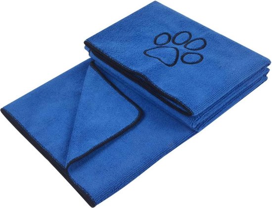 Serviette pour chien avec serviette absorbante pour les pieds doux  accessoires pour... | bol
