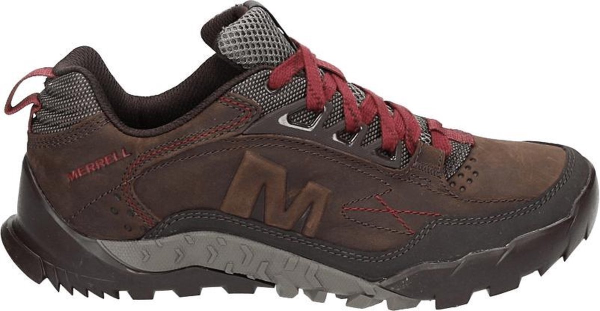 Merrell J91805 Heren wandelschoenenVrije tijdsschoenenPopulaire  herenschoenen Kleur: Bruin Maat: 43 - Schoenen.nl