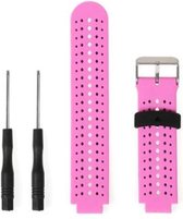 SmartphoneClip® Sport bandje roze/zwart geschikt voor Garmin Forerunner 235 630 230