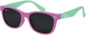 Suneez Kinderzonnebril - Roze Turquoise - Onbreekbare Zonnebril Kind - Gepolariseerde Glazen - Met Hoesje - 3 tot 6 Jaar