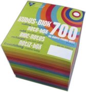 Haza Original Vulling Memoblok 9 X 9 Cm Gekleurd