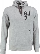 Garcia zachte grijze sweater hoodie - Maat S