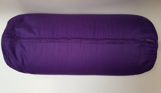 Om Namaste Bolster XL Paars Yogabolster - Gevuld met Boekweitkaf - ongeveer 5,5kg van Om Namaste — afbeelding 3