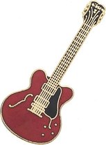 Speldje Gibson ES-335 Gitaar, rood