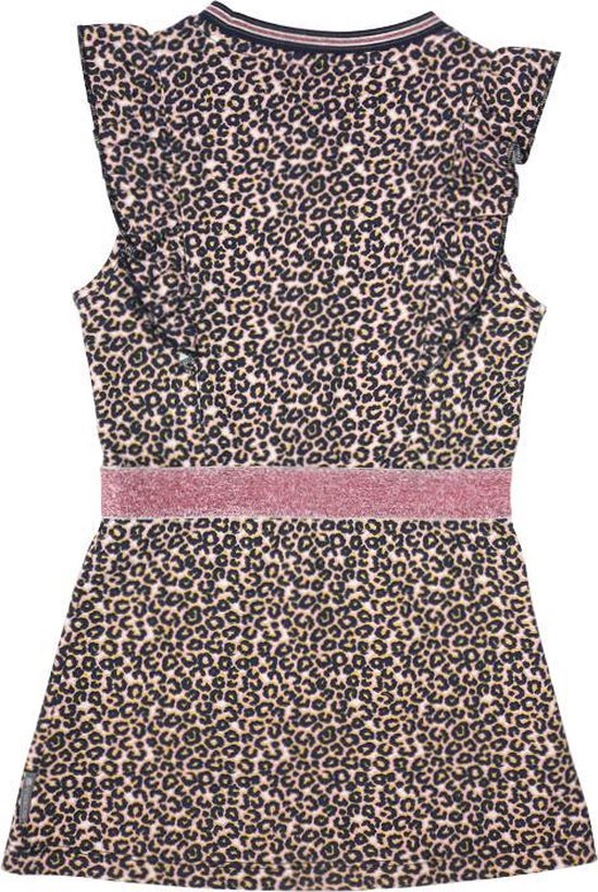 Vinrose Jurk Pink Leopard Pattern 110 116 bol