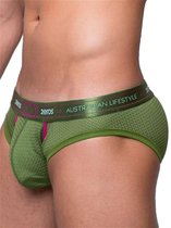 2EROS Aeolus Brief Green Gale - MAAT L - Heren Ondergoed - Slip voor Man - Mannen Slip