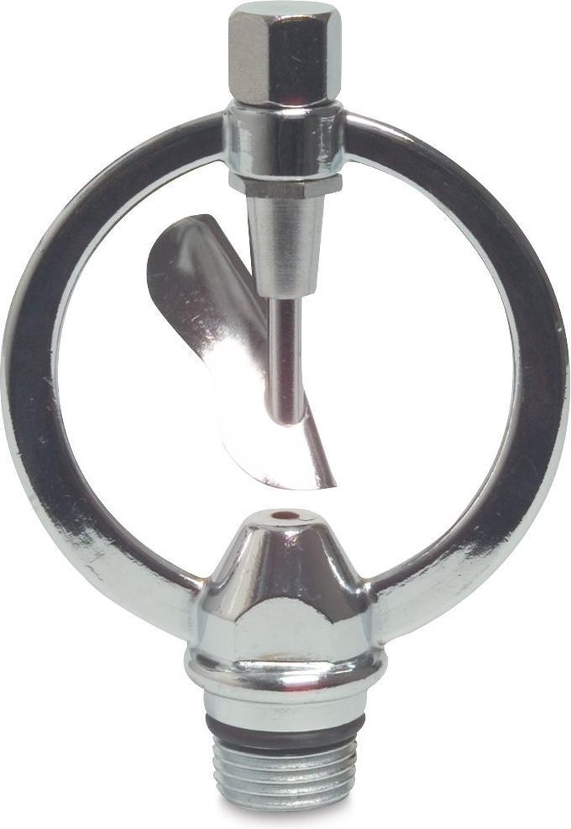 DESIGN: Rond sproeier / Cirkel sproeier voor in de tuin - type VYR-59 - staal