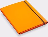 Luxe elastomap A4 oranje