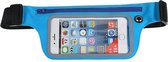 Samsung Galaxy X cover 4S hoes Running belt Sport heupband - Hardloopband riem sportband hoesje Blauw