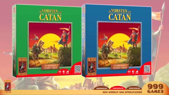 ga verder Terminologie Prestigieus De Vorsten van Catan: Uitbreiding de Donkere Tijden Kaartspel | Games |  bol.com