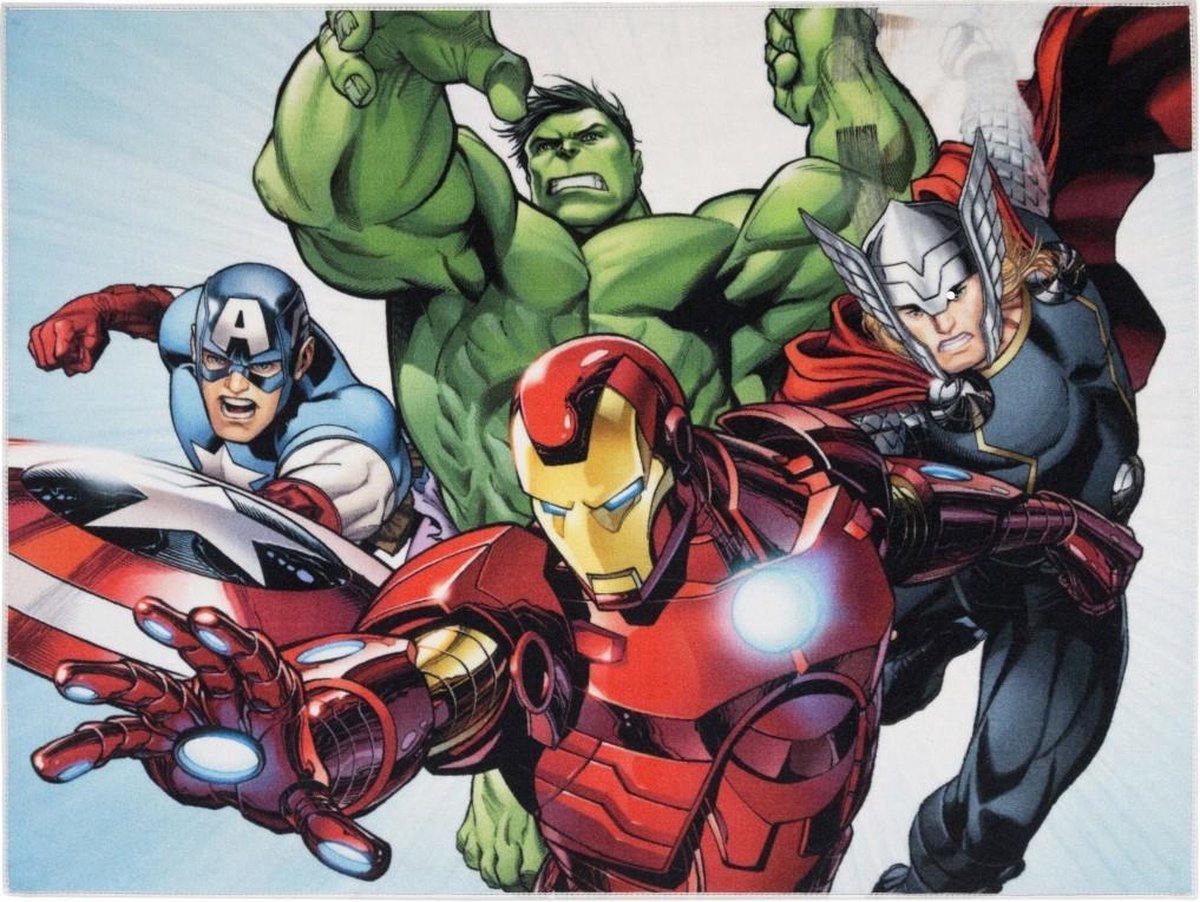 Avengers Iron Man De Luxe; tapis | bol.com