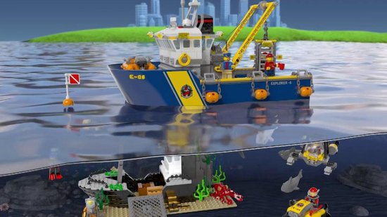LEGO City Diepzee Onderzoeksschip - 60095 | bol.com