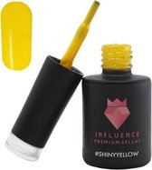 #SHINYYELLOW - Influence Gellac - Gele gellak - Gellak geel UV - UV Gellak - Gel nagellak - Gellac - Kado vrouw - Valentijns cadeau - Kado voor haar - 10 ml