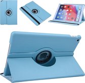 Apple iPad 10.2 (2019) Blauw 360 graden draaibare hoesje - Book Case Tablethoes