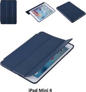 Apple iPad Mini 4 Blauw - Smart Case - Book Case Tablethoes