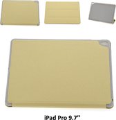 Apple iPad Pro 9.7 (2016) Goud Smart Case - Book Case Tablethoes- 8719273231944