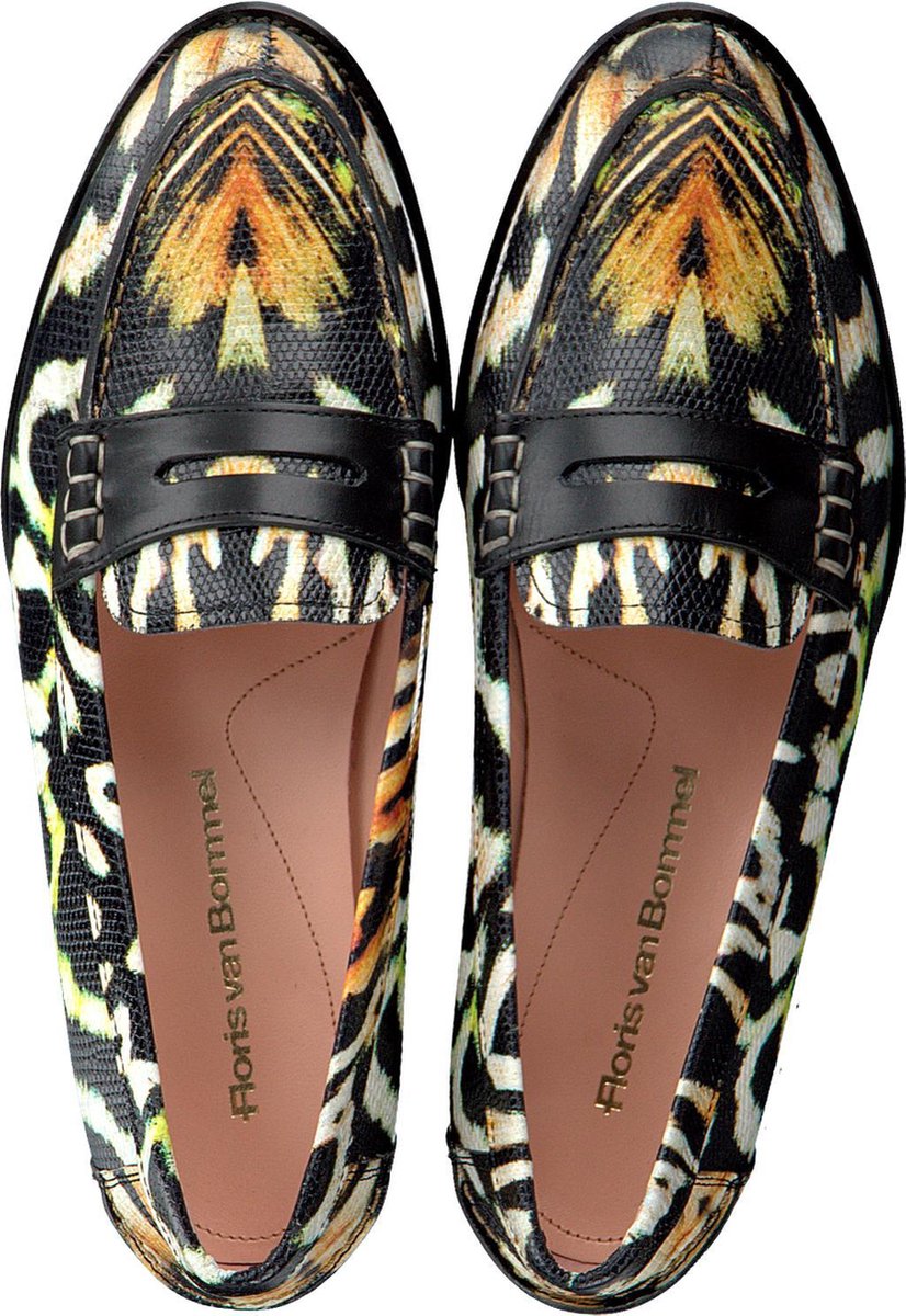Floris Van Bommel Dames Loafers 85407 - Zwart - Maat 38+ | bol.com