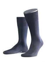 FALKE No. 9 Pure Fil d Ecosse herensokken - blauw (dark navy) - Maat: 41-42