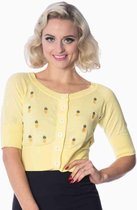 Dancing Days Cardigan -L- PINEAPPLE Geel