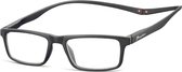 Montana Eyewear MR59 Leesbril met magneetsluiting +1.00 - zwart