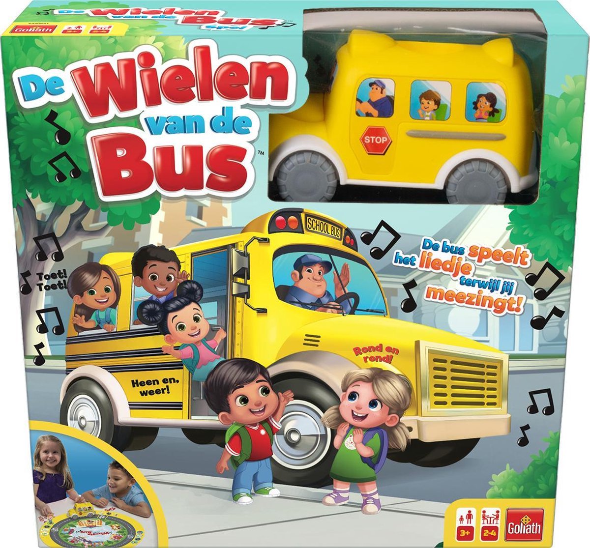 Hertog Ster Vijf Wielen van de Bus - Kinderspel | Games | bol.com