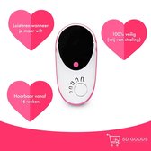 Baby hartje monitor SD GOODS | Baby hartslag meten - incl.  Doppler gel & Batterijen - Thuis echo - baby echo- zwangerschapscadeau - Duurzaam - Zwanger - LCD scherm