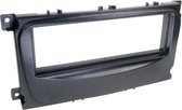 1-DIN Paneel geschikt voor Ford Mondeo /Focus / S-Max / Galaxy Kleur: Zwart