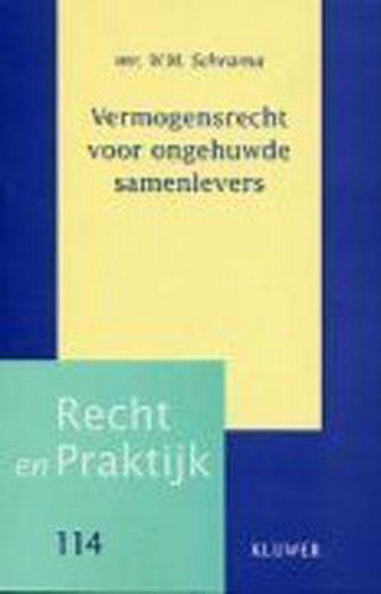 Vermogensrecht Voor Ongehuwde Samenlever - cover