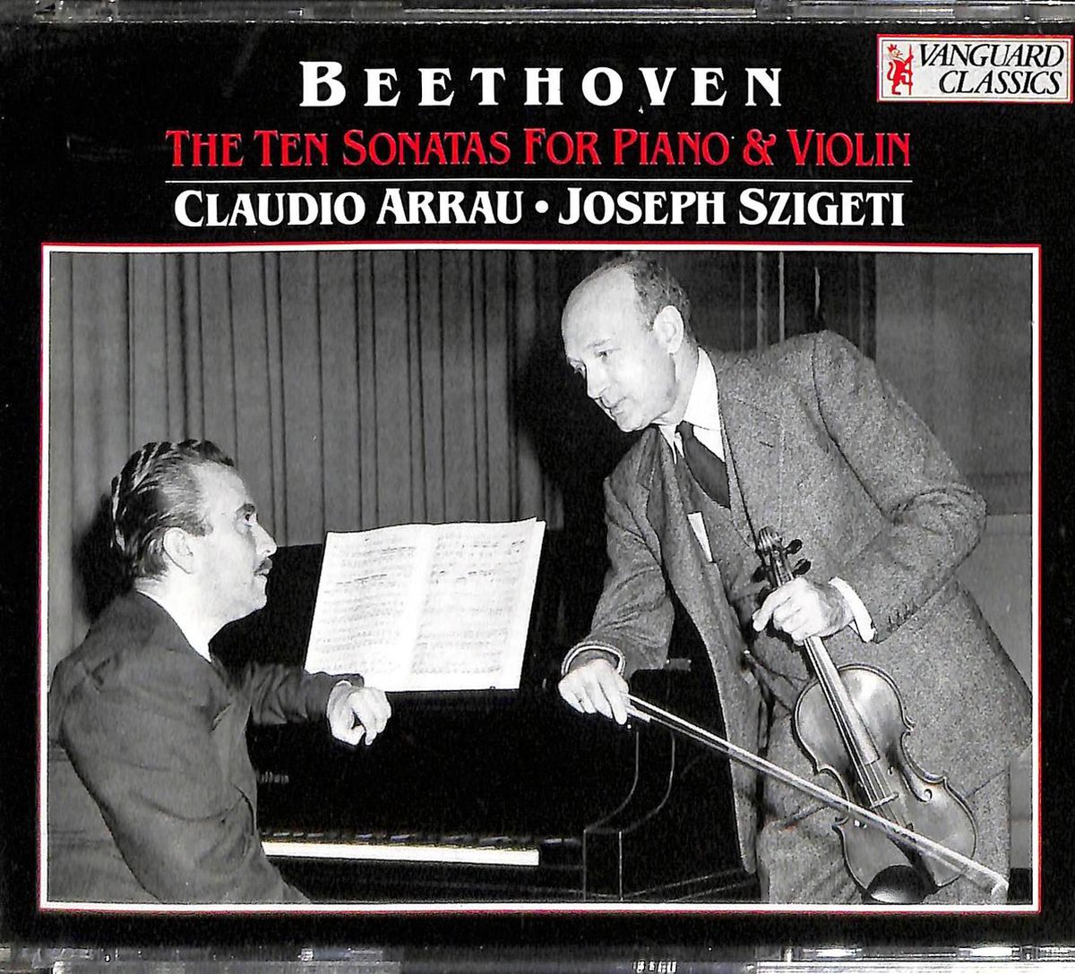 The ten sonatas for piano & violin