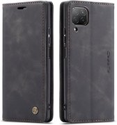 CaseMe - Hoesje geschikt voor Huawei P40 Lite - Wallet Book Case - Magneetsluiting - Zwart