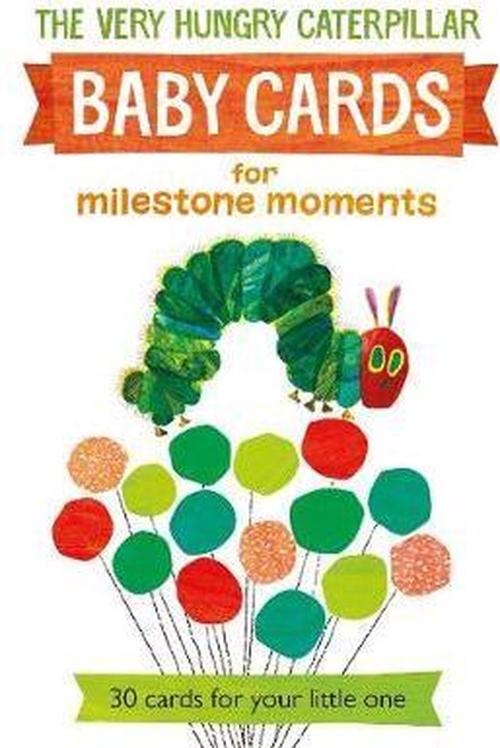 Very hungry caterpillar baby cards