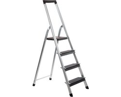 Escalo – Aluminium trapladder  – Power Step – 4 brede treden