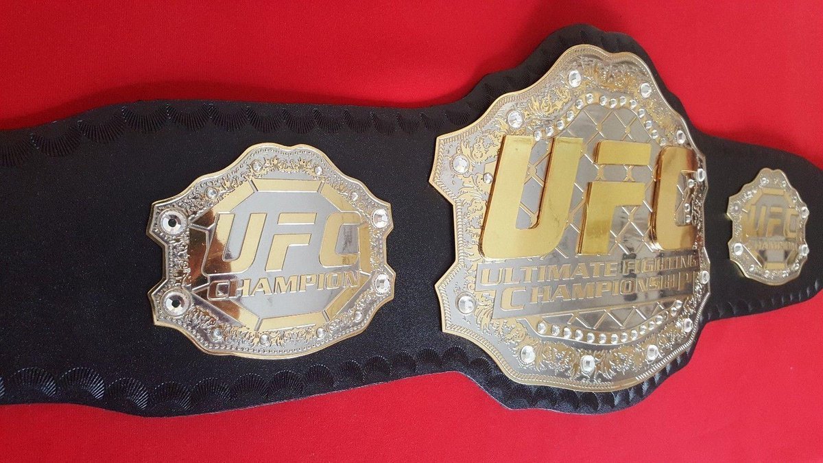 Messing Binnenshuis herberg UFC Ultimate Fighting Championship Belt Replica - 4MM | bol.com